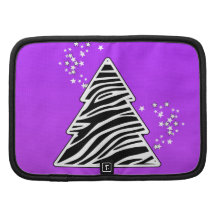 Planificateur d'arbre de Noël de zèbre Agenda Folio