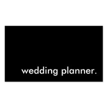 planificateur de mariage cartes de visite personnelles