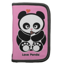 Planificateur de Panda® d'amour Agendas Folio