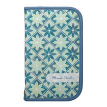 Planificateur floral décoratif de tuiles - aigue-m pochettes folios