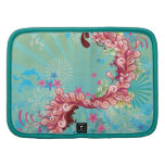 Planificateur folio d'aqua de rose de remous à la  organiseur
