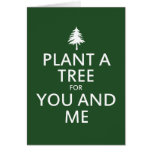 Plantez un arbre pour vous et moi cartes