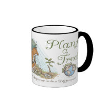 Plantez une vitesse de Fox de jour de la terre d'a Mug À Café
