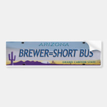 Plaque minéralogique politique de l'Arizona Adhésif Pour Voiture