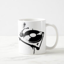 Plaque tournante du DJ Tasse À Café