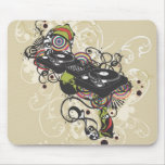 Plaque tournante Mousepad du DJ Tapis De Souris