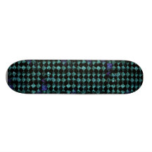 Plate-forme à motifs de losanges skateboards