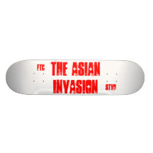 Plate-forme asiatique skateboard