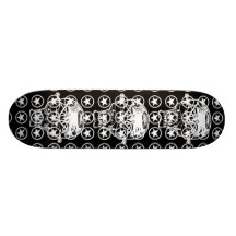 Plate-forme de monogramme de Marc Vachon Evileyes  Skateboard Customisable