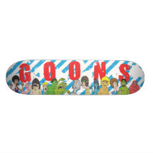Plate-forme de planche à roulettes de crétins