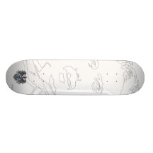 Plate-forme de planche à roulettes de Nikola Tesla