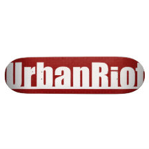 Plate-forme de rouge d'UrbanRiot JP1 Plateaux De Skateboards Customisés