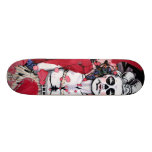 Plate-forme de série de "fille" skateboard