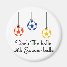 Plate-forme de SoccerChick les halls Aimants Pour Réfrigérateur