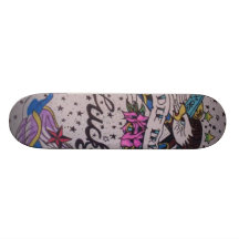 Plate-forme de tatouage planches à roulettes