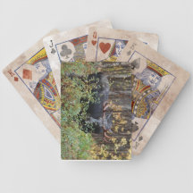plate-forme des cartes d'orignaux jeux de 52 cartes