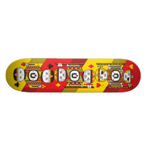 Plate-forme d'UNKL UniPoker Skateboards Personnalisés