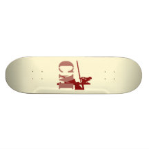 Plate-forme effrontée de planche à roulettes de lo