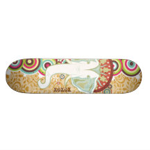 Plate-forme exotique de l'objet superflu Sk8 Skateboard Customisable