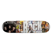 Plate-forme fausse de reine plateaux de skateboards customisés