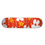 Plate-forme florale skateboards personnalisés