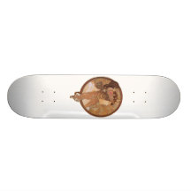 Plate-forme principale bizantine d'Alphonse Mucha Skateboards