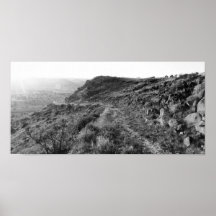 Plateau de départ de Black Mesa (couleur désaturée Posters