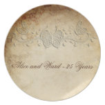 Plats d'anniversaire assiettes