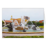Plaza kc de club national de fontaine de JC Nichol Carte De Vœux