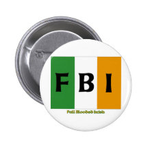 Plein Blooded Irlandais de FBI Badges Avec Agrafe