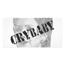 Pleurard - Hillary Clinton Cartes De Vœux Avec Photo