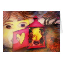 Plier la carte `` Fairytale visitors´´