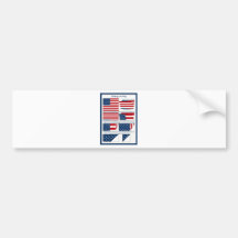 Plis du drapeau adhésif pour voiture