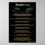 Plots réflectorisés de desiderata 2 affiches
