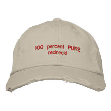 plouc PUR de 100 pour cent ! Casquette Brodée