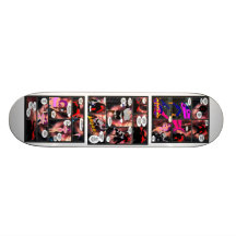 Pluie de panneau de scate de dieux skateboards personnalisés