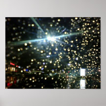 Pluie pendant la nuit # 1 poster