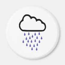 Pluie - temps magnets