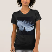 Plume blanche - angélique par nature t-shirt