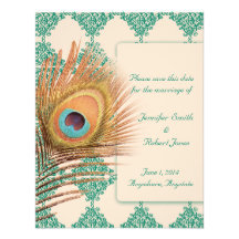 Plume de paon sur la tuile marocaine turquoise bristol