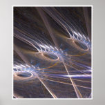 Plumes de fractale posters