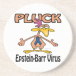 Plumez la conception de conscience de virus d'Epst Dessous De Verre
