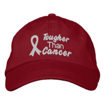 Plus dur que le cancer de poumon casquette de baseball brodée