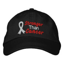 Plus fort que le cancer de poumon casquettes brodées