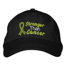 Plus fort que le Cancer - lymphome Casquette Brodée