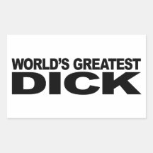 Plus grand Dick du monde Adhésifs