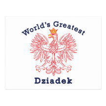 Plus grand Dziadek Eagle du monde Carte Postale