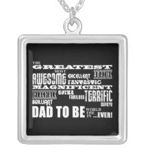 Plus grand meilleur avenir de baby shower engendre pendentif