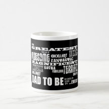 Plus grand meilleur avenir de baby shower engendre tasse