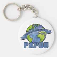 Plus grand Papou du monde Porte-clé